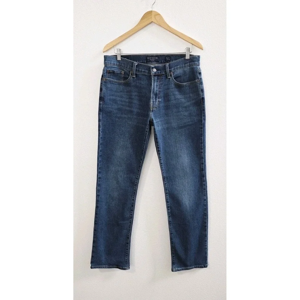 Lucky Brand 363 Vintage Straight Leg Blue Denim Jeans Men's Size 31x32